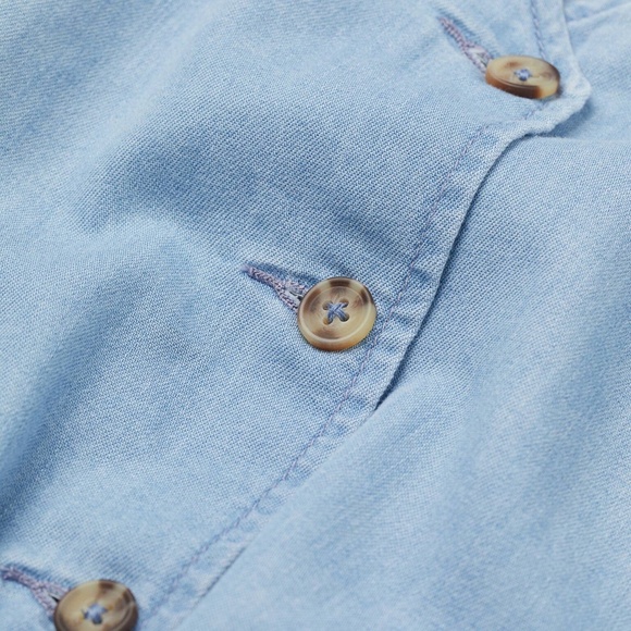 H&M lyocell light denim jumpsuit - Picture 4 of 7